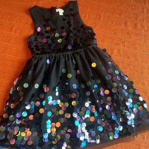 Girls holiday Christmas dress Small 6 6x